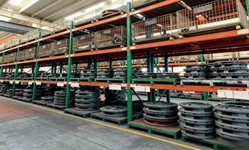 Stockage des pièces moulées