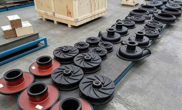 Pièces de pompe en caoutchouc