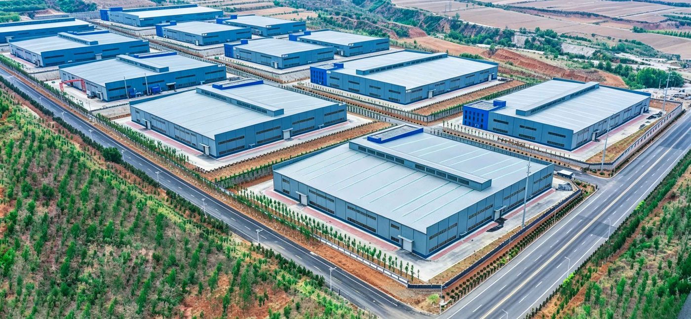 Site de production de Matec Solutions, vue aérienne