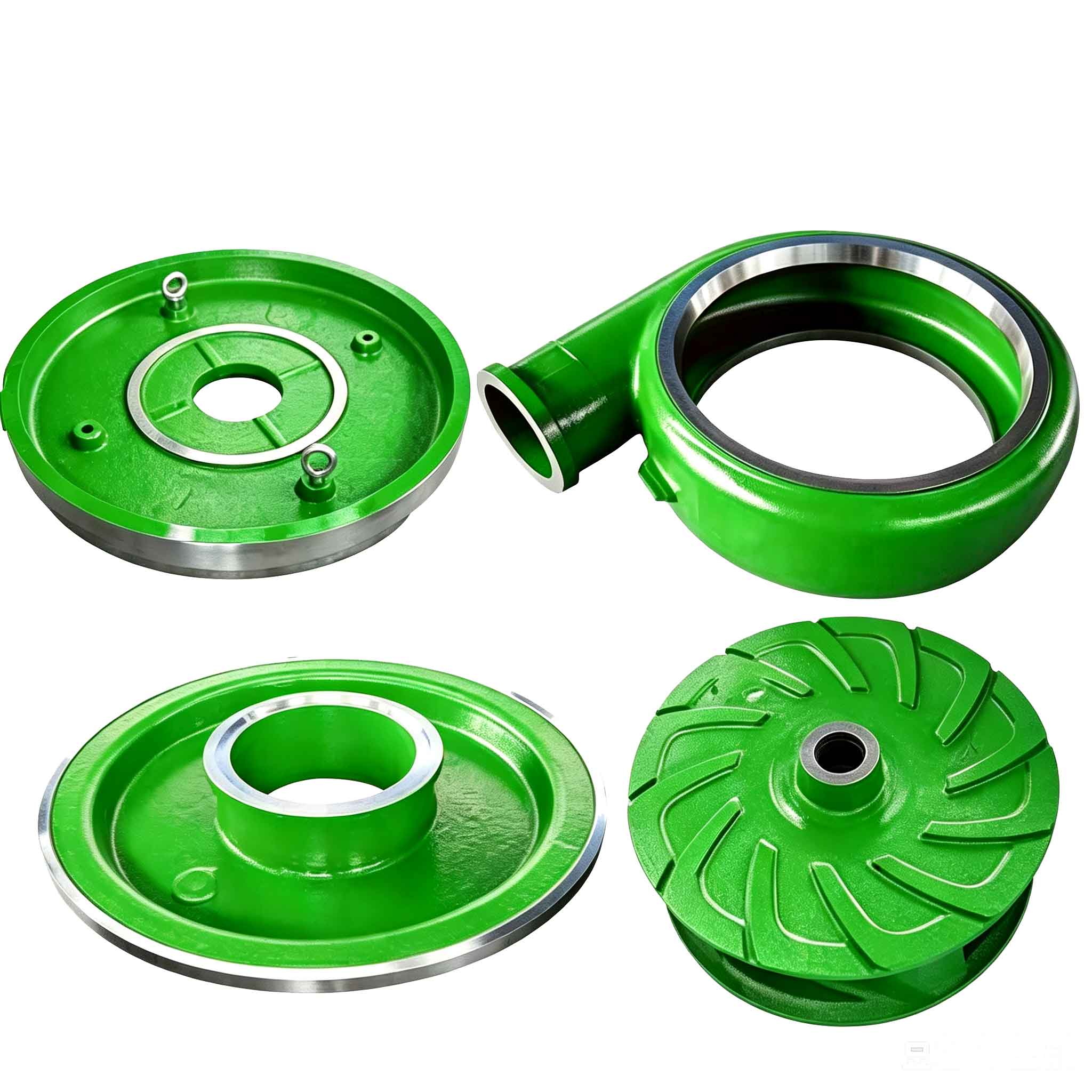 Pièces métalliques de pompe à boues à haute teneur en chrome