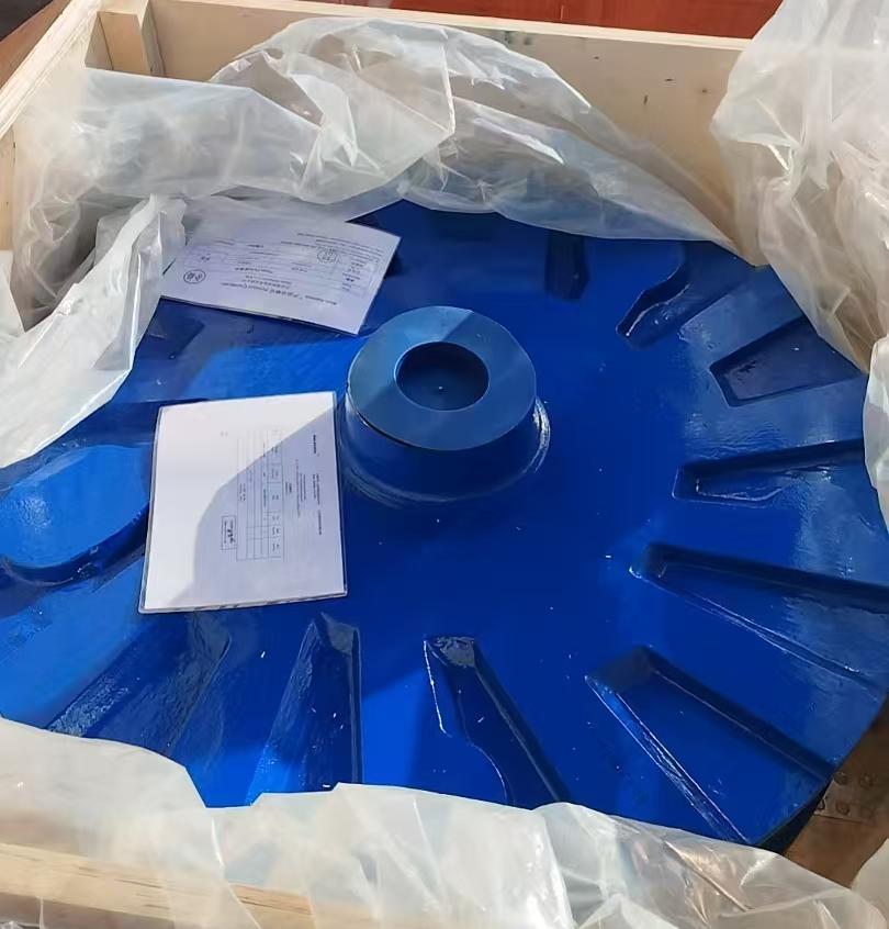 Impeller packed with QC documents