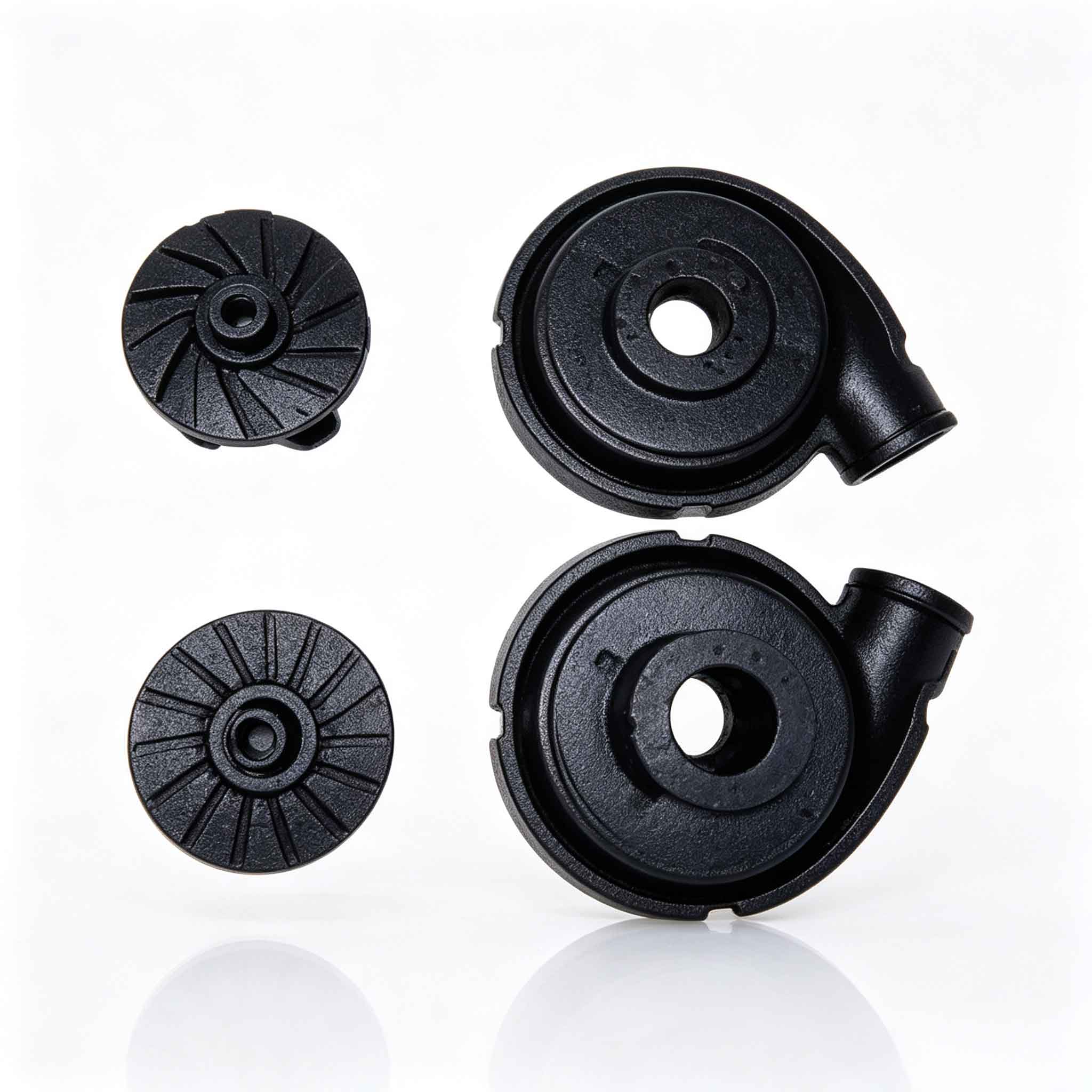 Rubber wet-end parts set