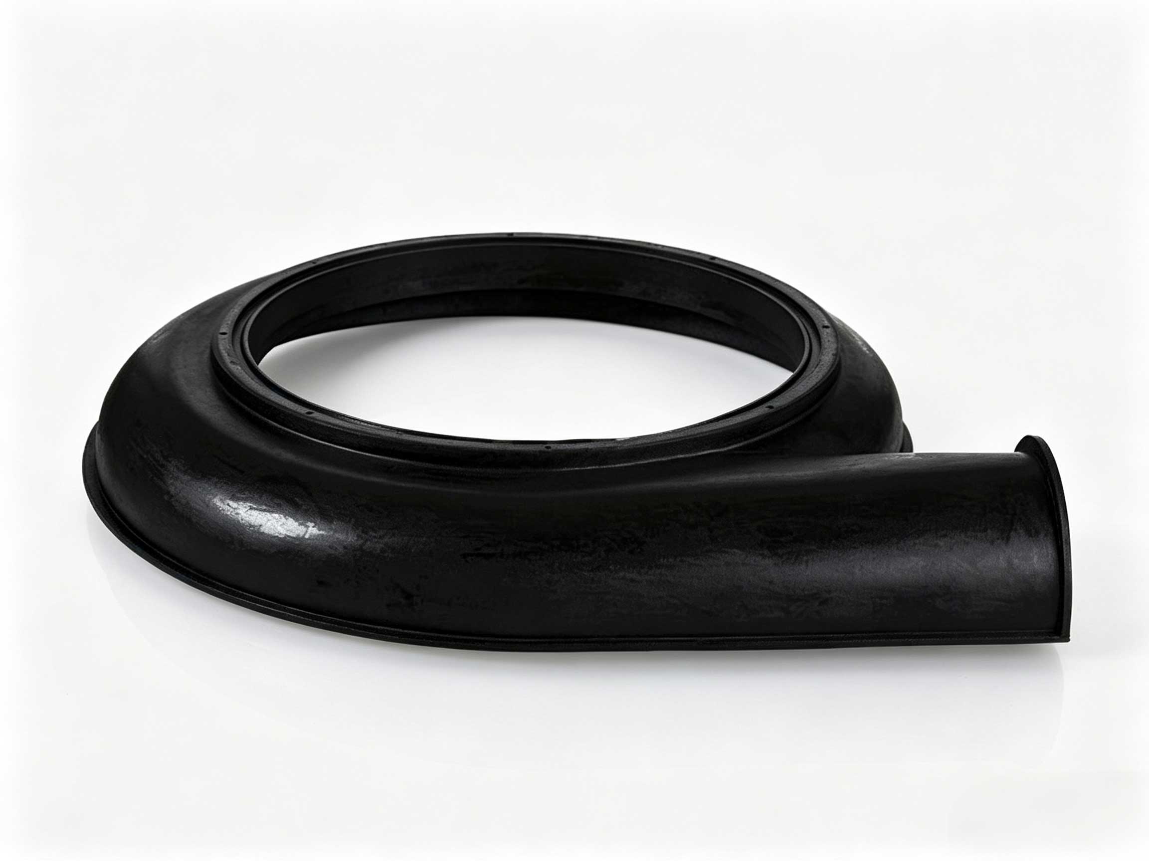Rubber volute liner