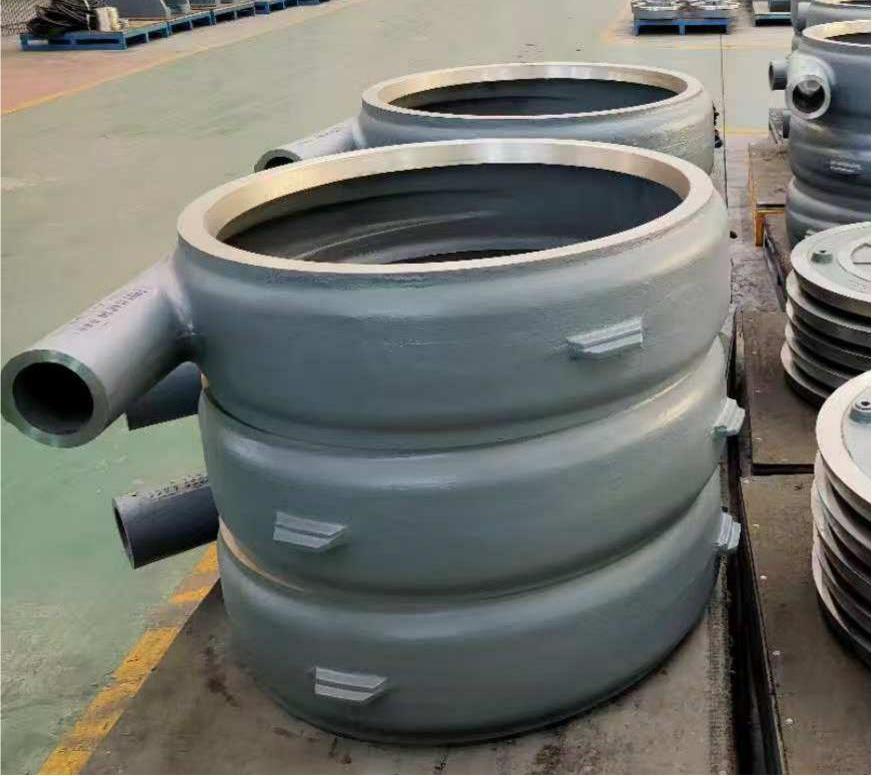 Volute liner sets ready for dispatch